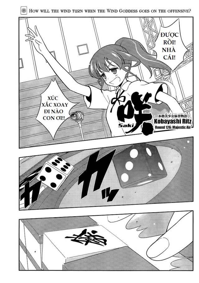 Saki Chapter 126 - Trang 2