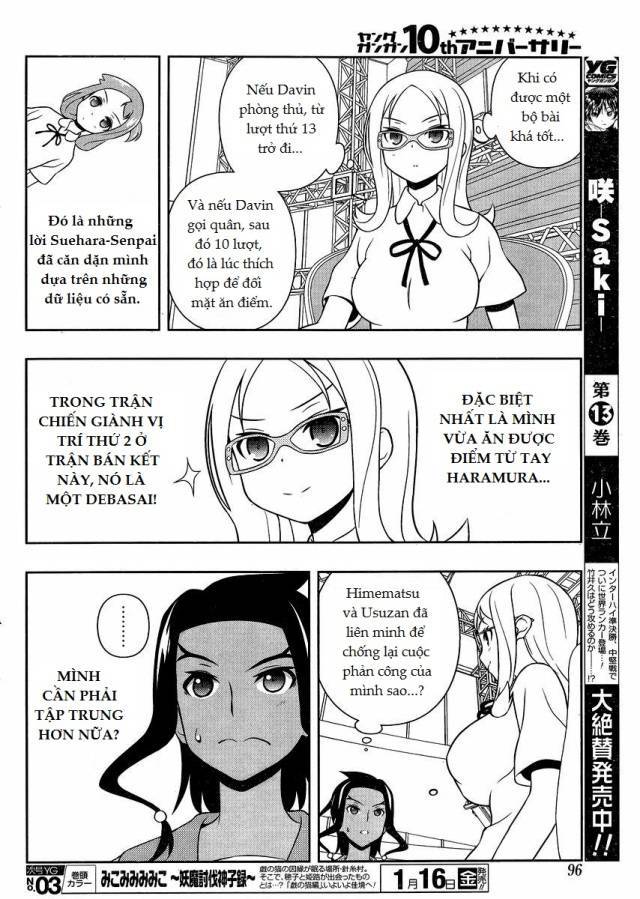 Saki Chapter 136 - Trang 2