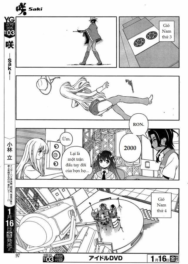 Saki Chapter 136 - Trang 2