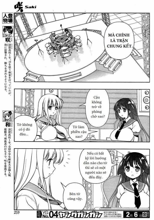 Saki Chapter 137 - Trang 2