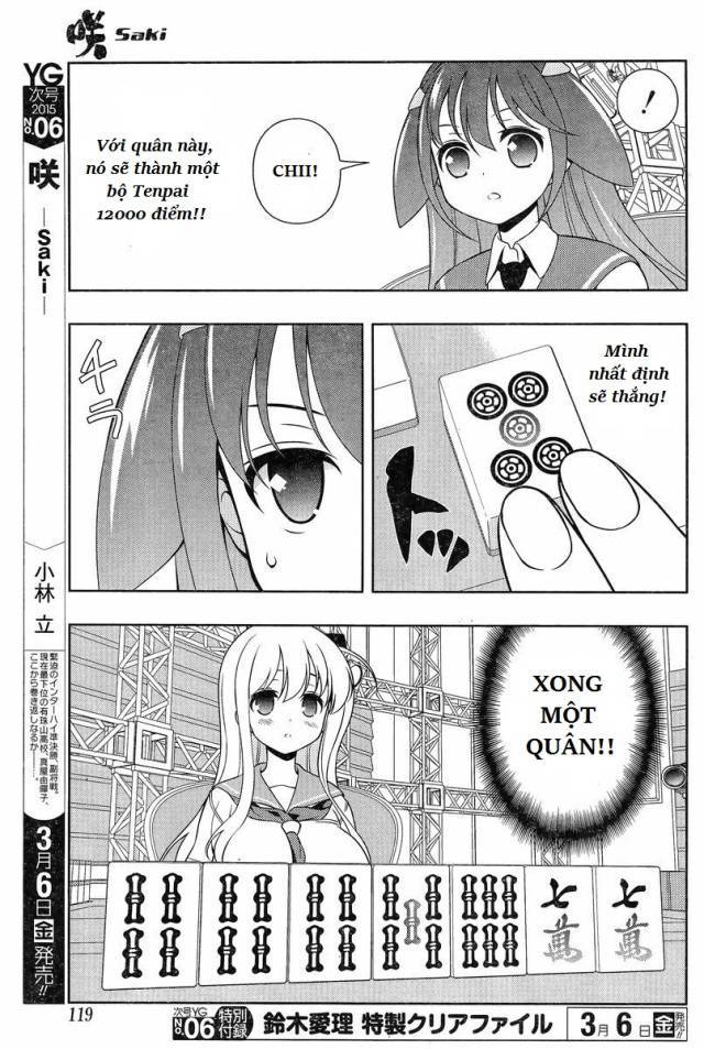 Saki Chapter 139 - Trang 2