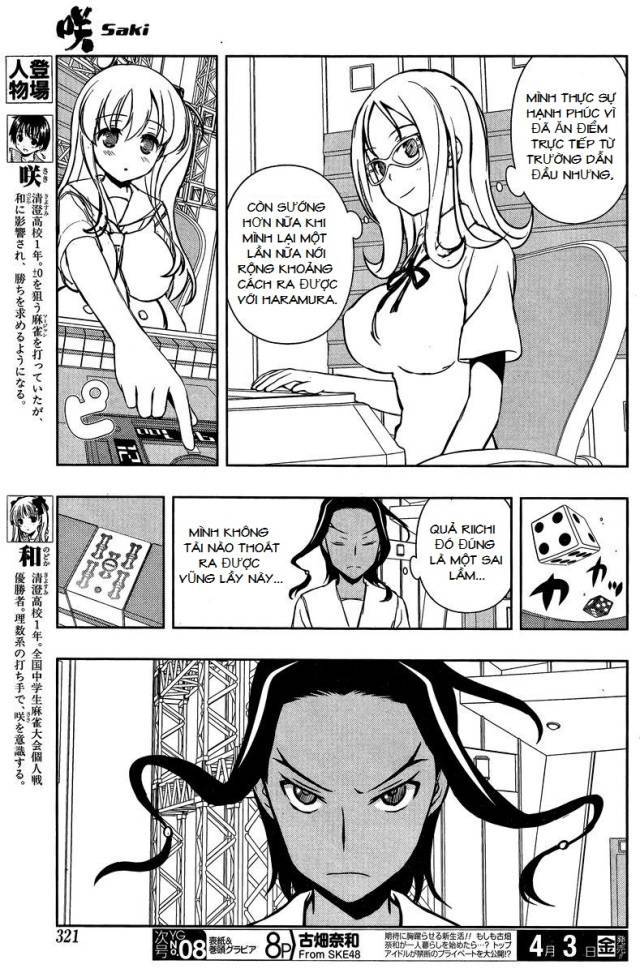 Saki Chapter 141 - Trang 2