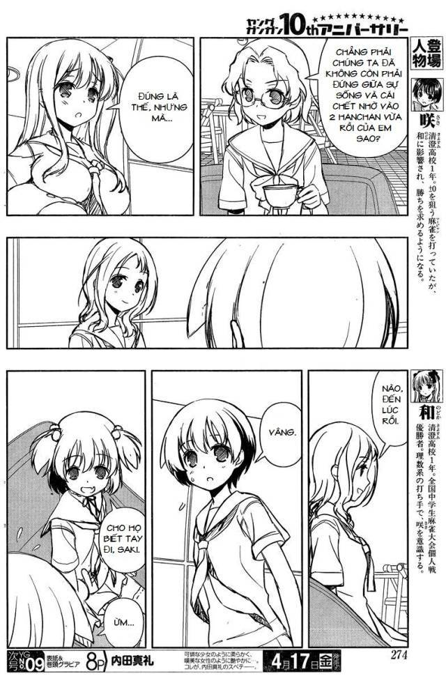 Saki Chapter 142 - Trang 2