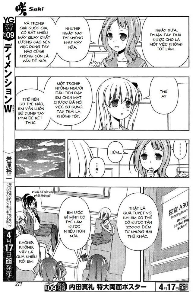 Saki Chapter 142 - Trang 2