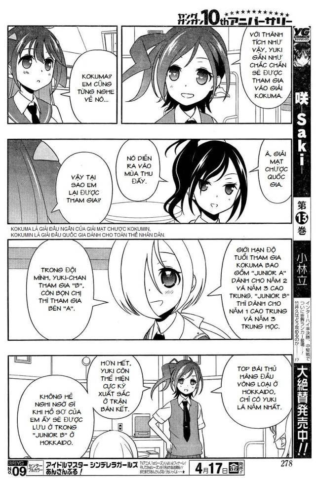 Saki Chapter 142 - Trang 2