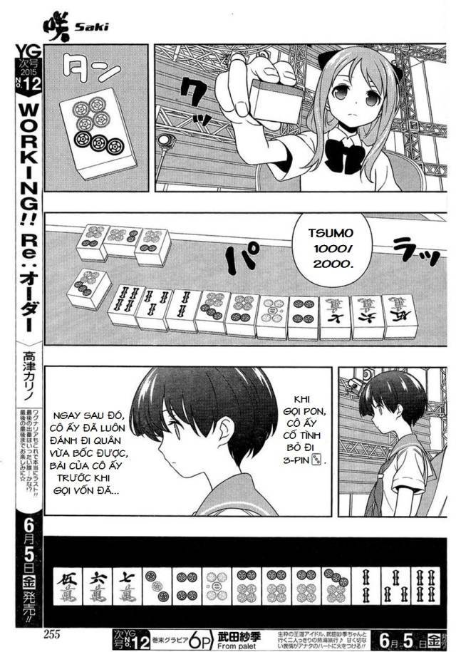 Saki Chapter 143 - Trang 2