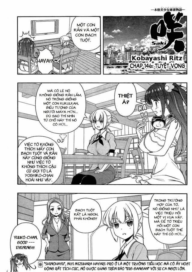 Saki Chapter 146 - Trang 2