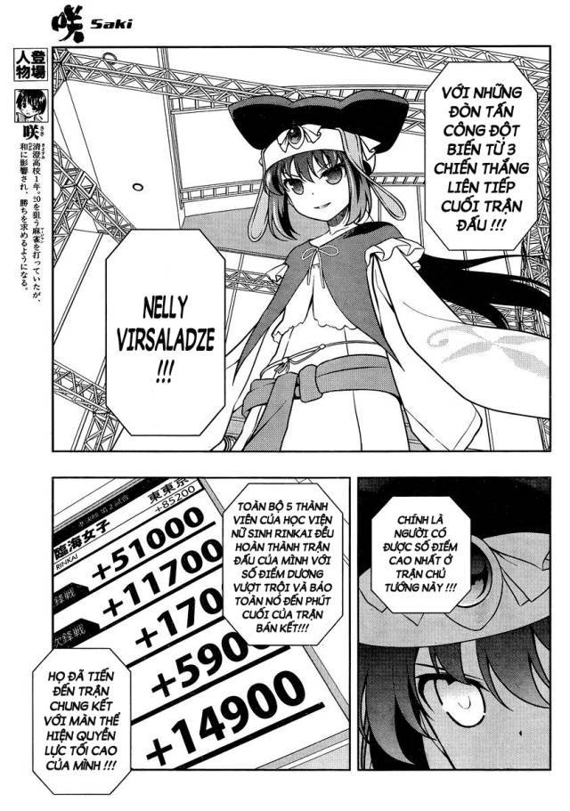 Saki Chapter 153 - Trang 2