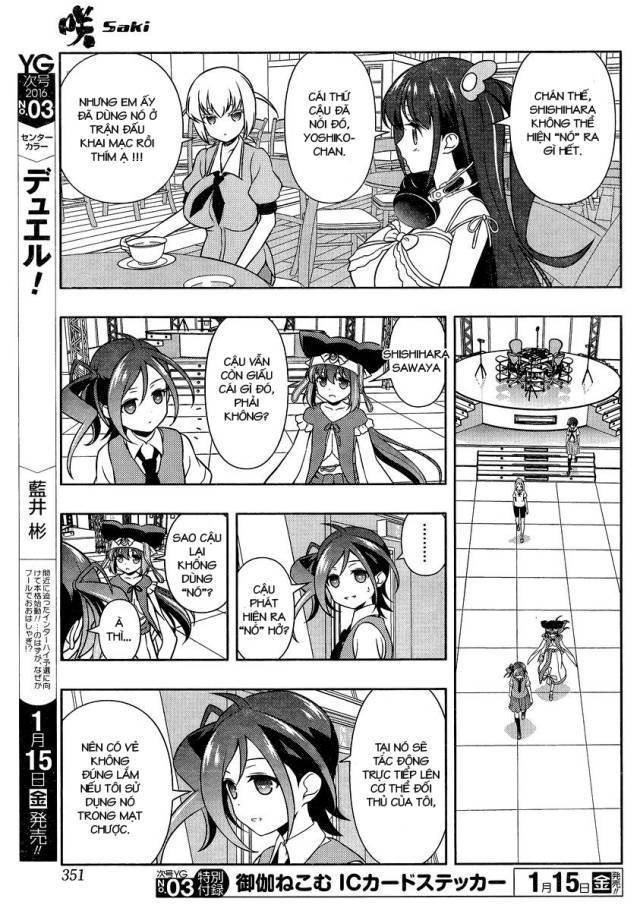 Saki Chapter 153 - Trang 2