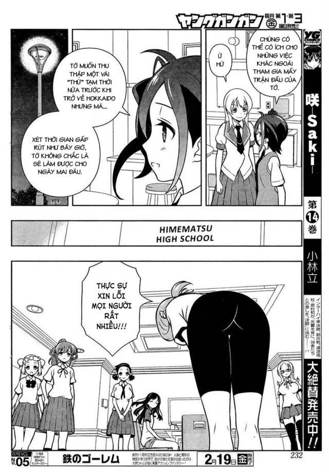 Saki Chapter 154 - Trang 2