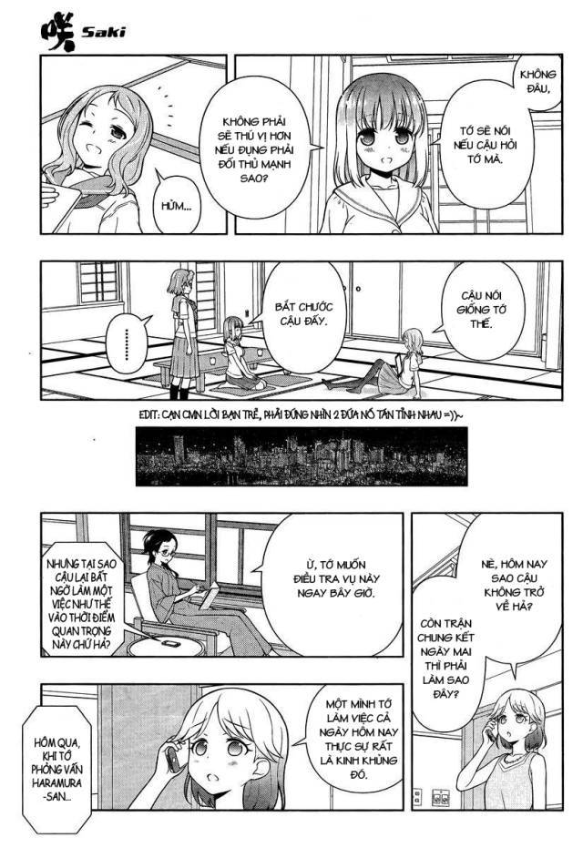 Saki Chapter 155 - Trang 2