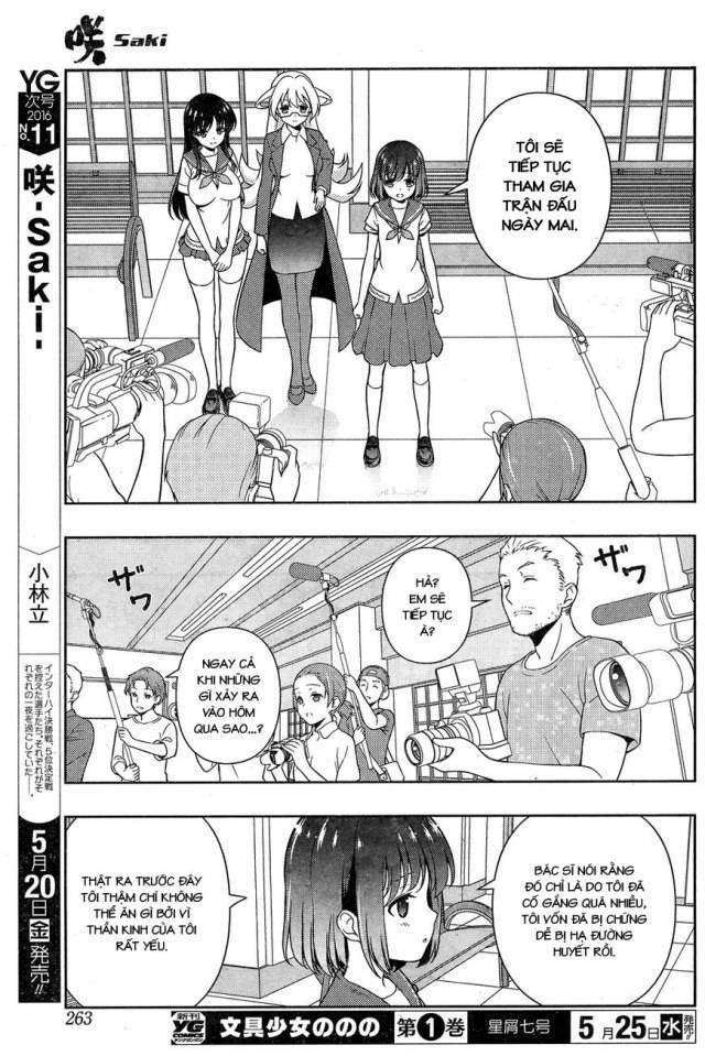 Saki Chapter 158 - Trang 2