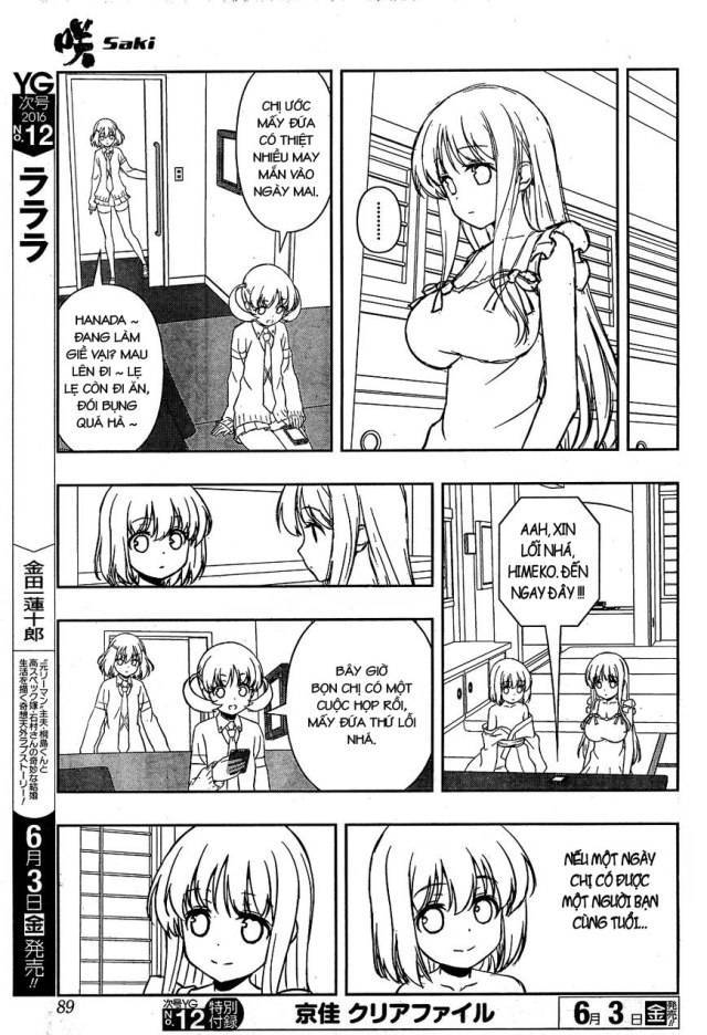 Saki Chapter 159 - Trang 2