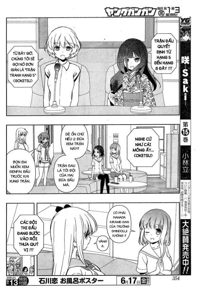 Saki Chapter 160 - Trang 2