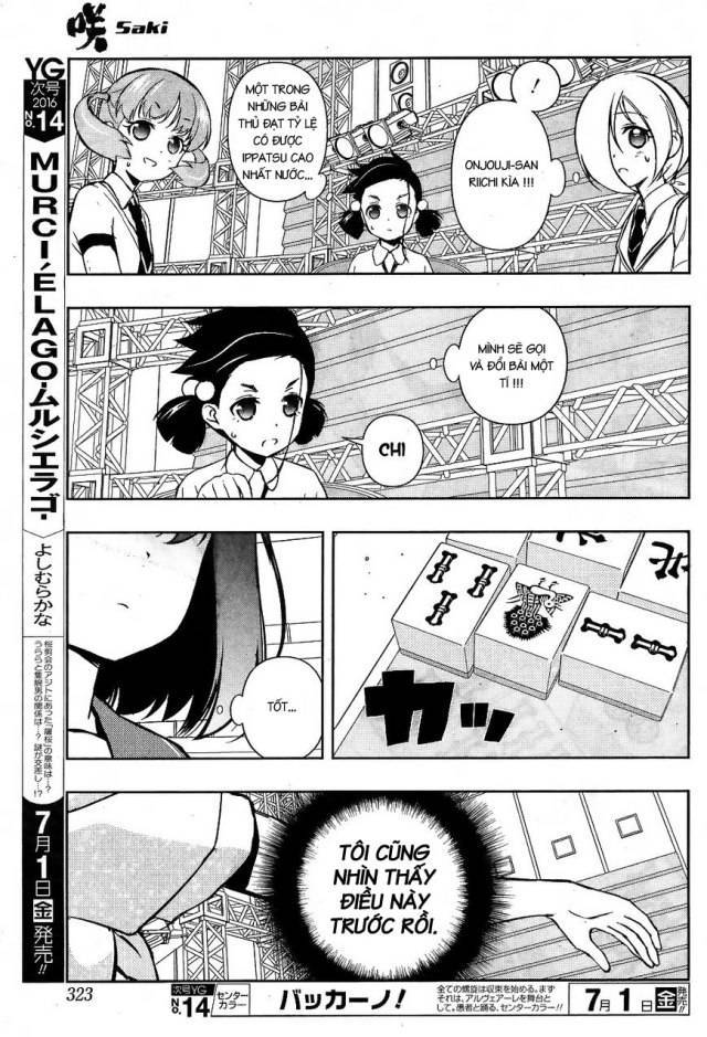 Saki Chapter 161 - Trang 2
