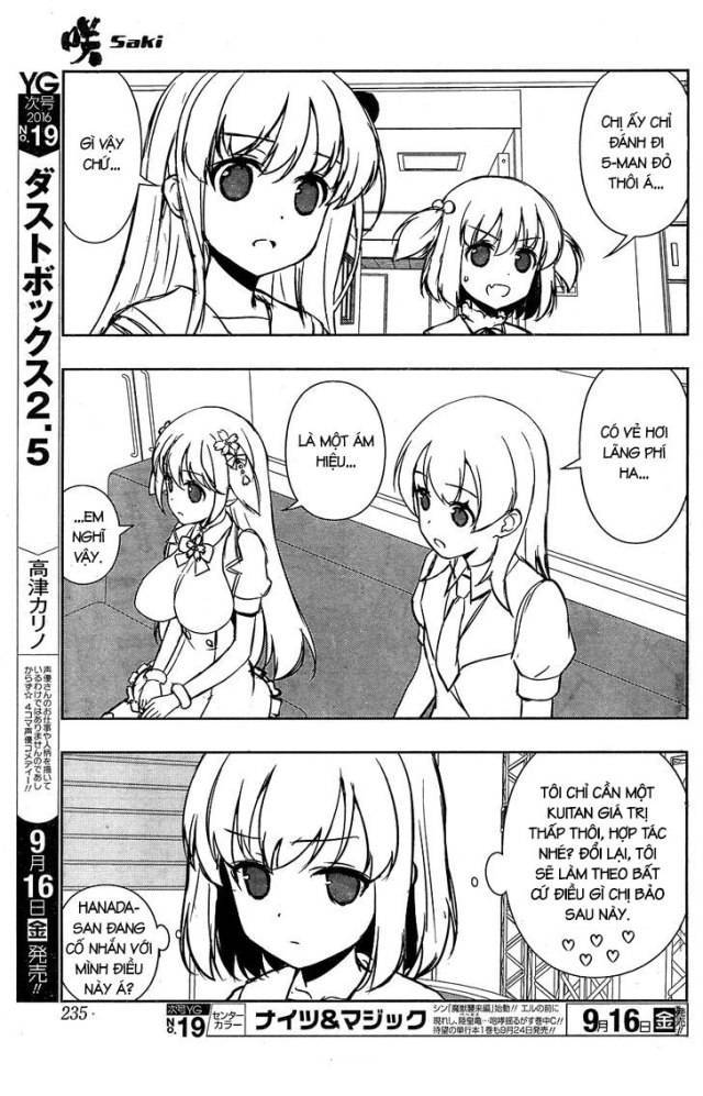 Saki Chapter 164 - Trang 2