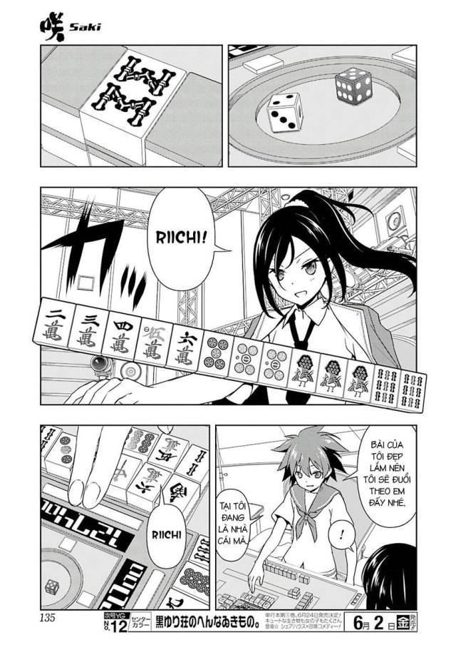 Saki Chapter 175 - Trang 2