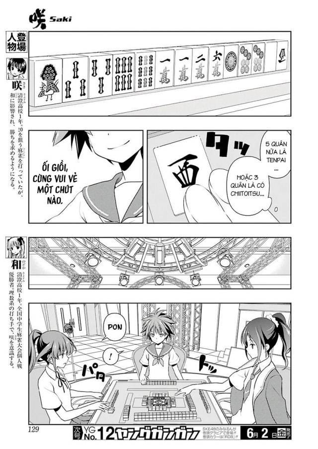 Saki Chapter 175 - Trang 2
