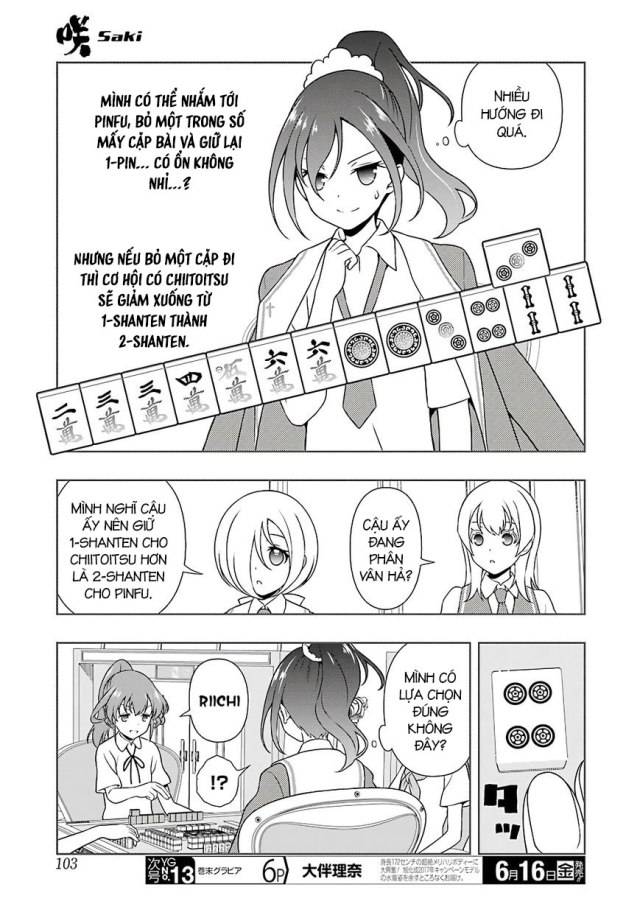Saki Chapter 176 - Trang 2