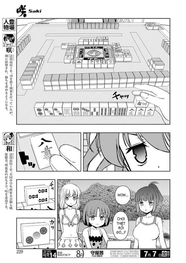 Saki Chapter 177 - Trang 2