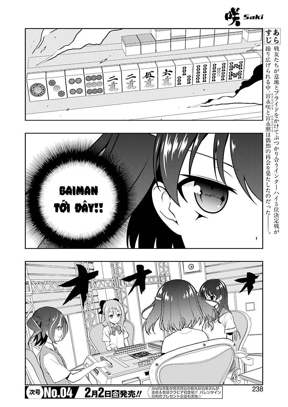 Saki Chapter 184 - Trang 2