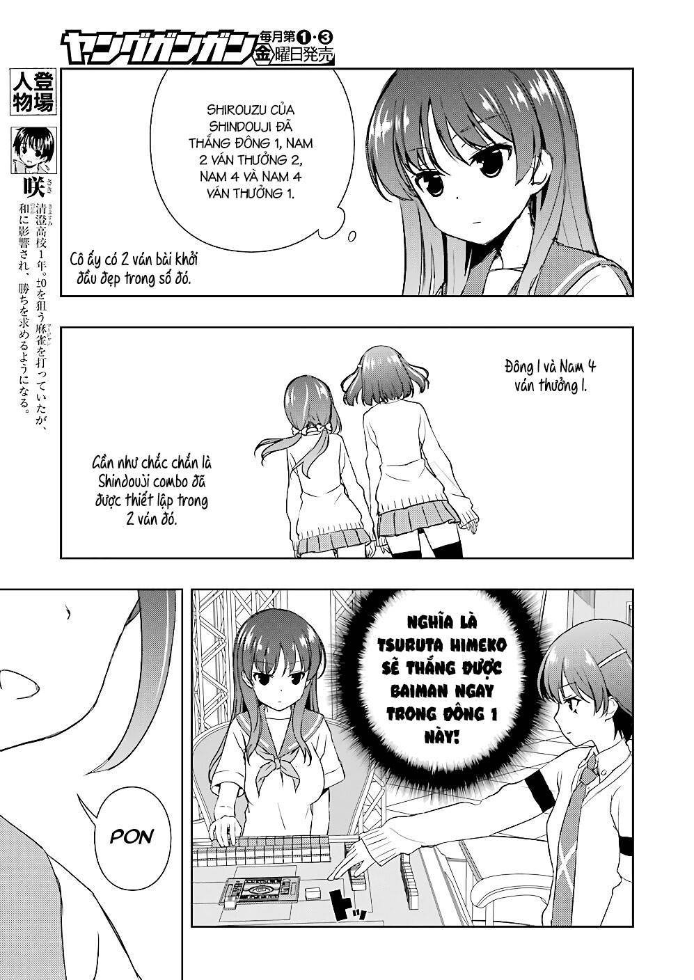 Saki Chapter 184 - Trang 2