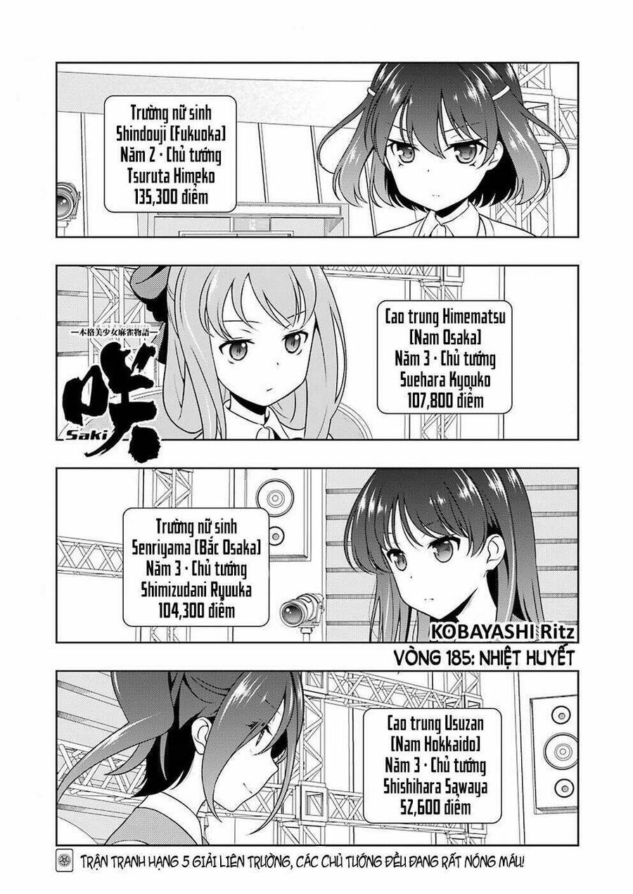 Saki Chapter 185 - Trang 2