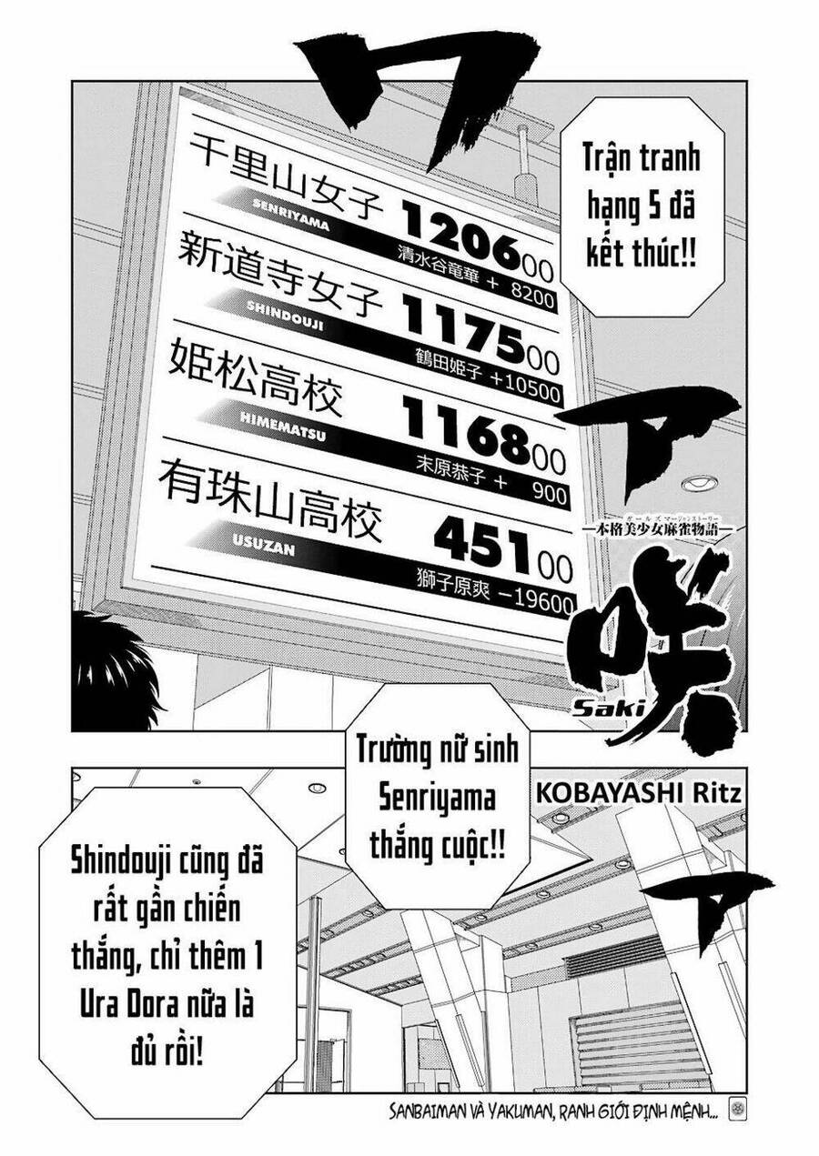 Saki Chapter 189 - Trang 2