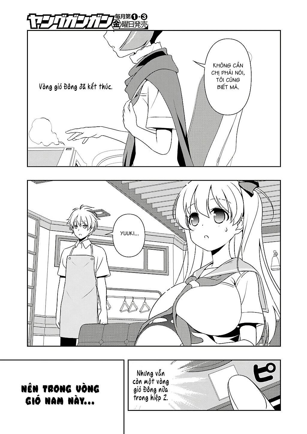 Saki Chapter 196 - Trang 2