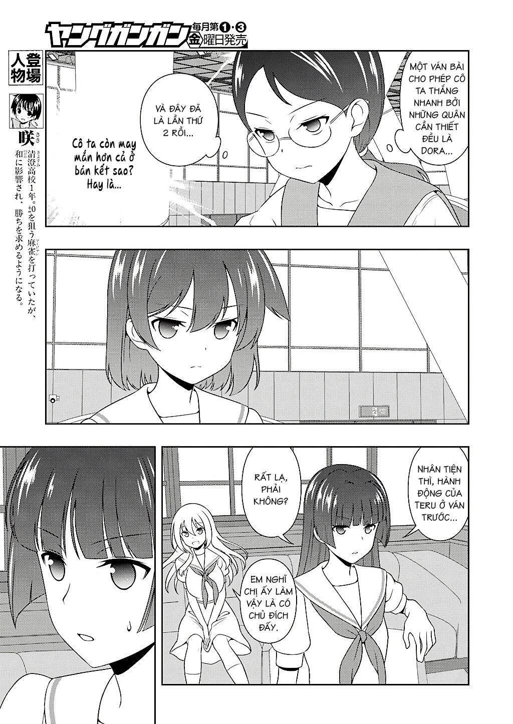 Saki Chapter 196 - Trang 2