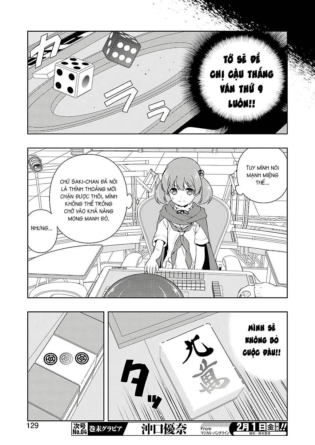 Saki Chapter 199 - Trang 2