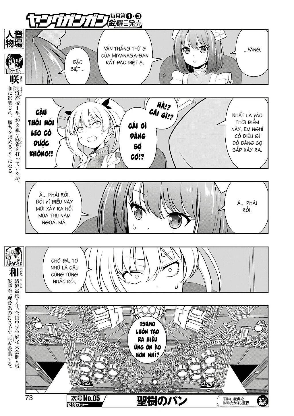 Saki Chapter 200 - Trang 2