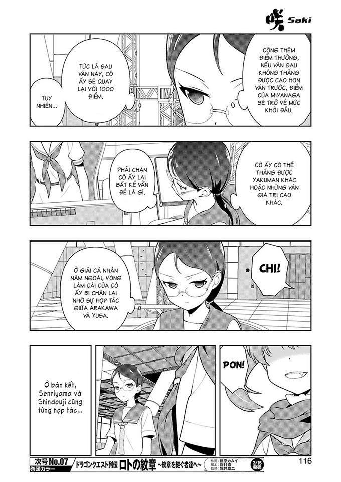 Saki Chapter 201 - Trang 2