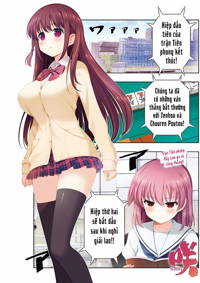 Saki Chapter 202 - Trang 2