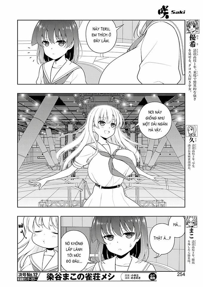 Saki Chapter 202 - Trang 2