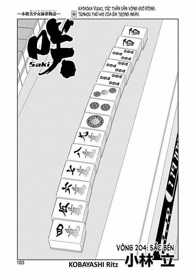 Saki Chapter 204 - Trang 2