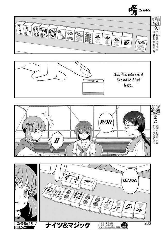 Saki Chapter 205 - Trang 2