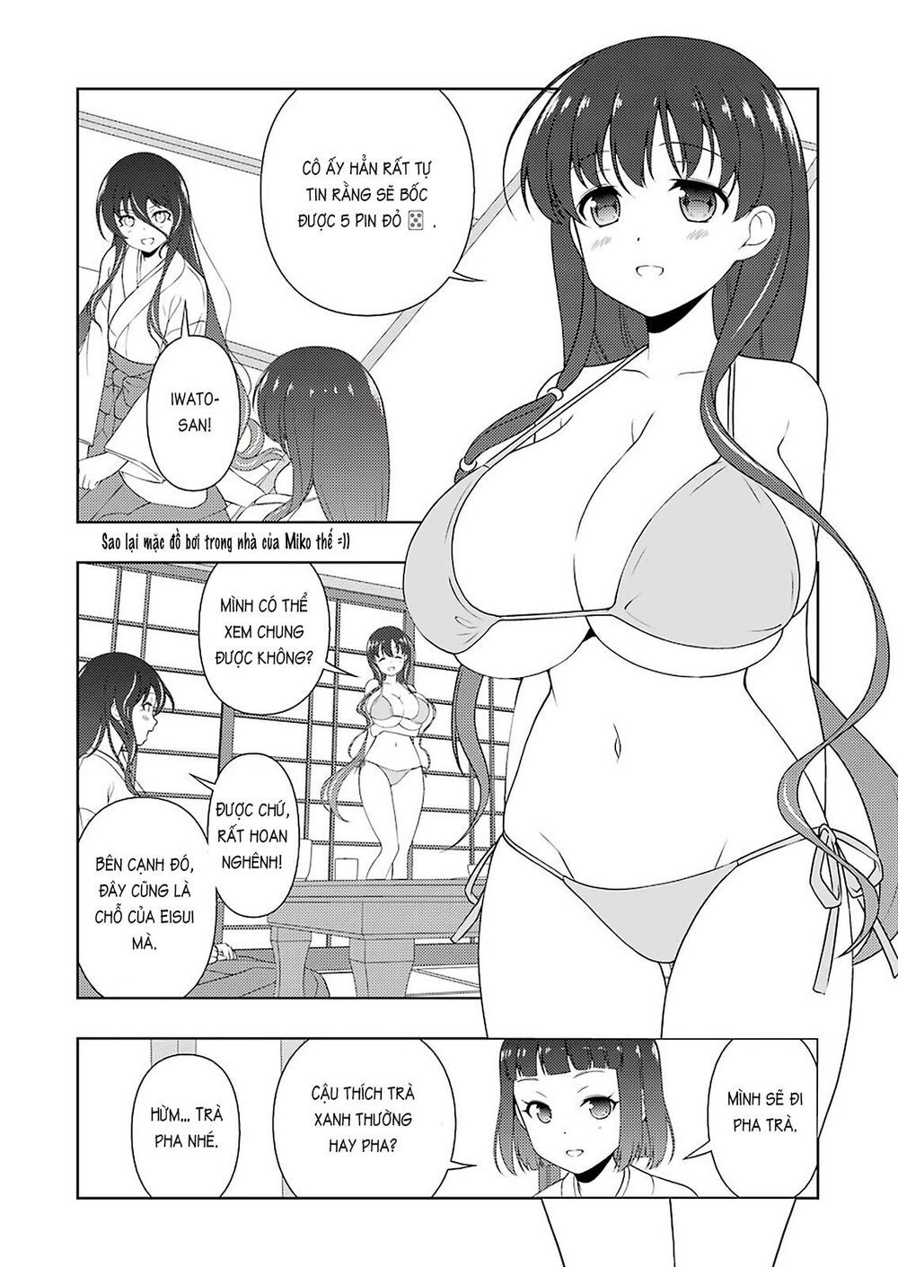 Saki Chapter 208 - Trang 2