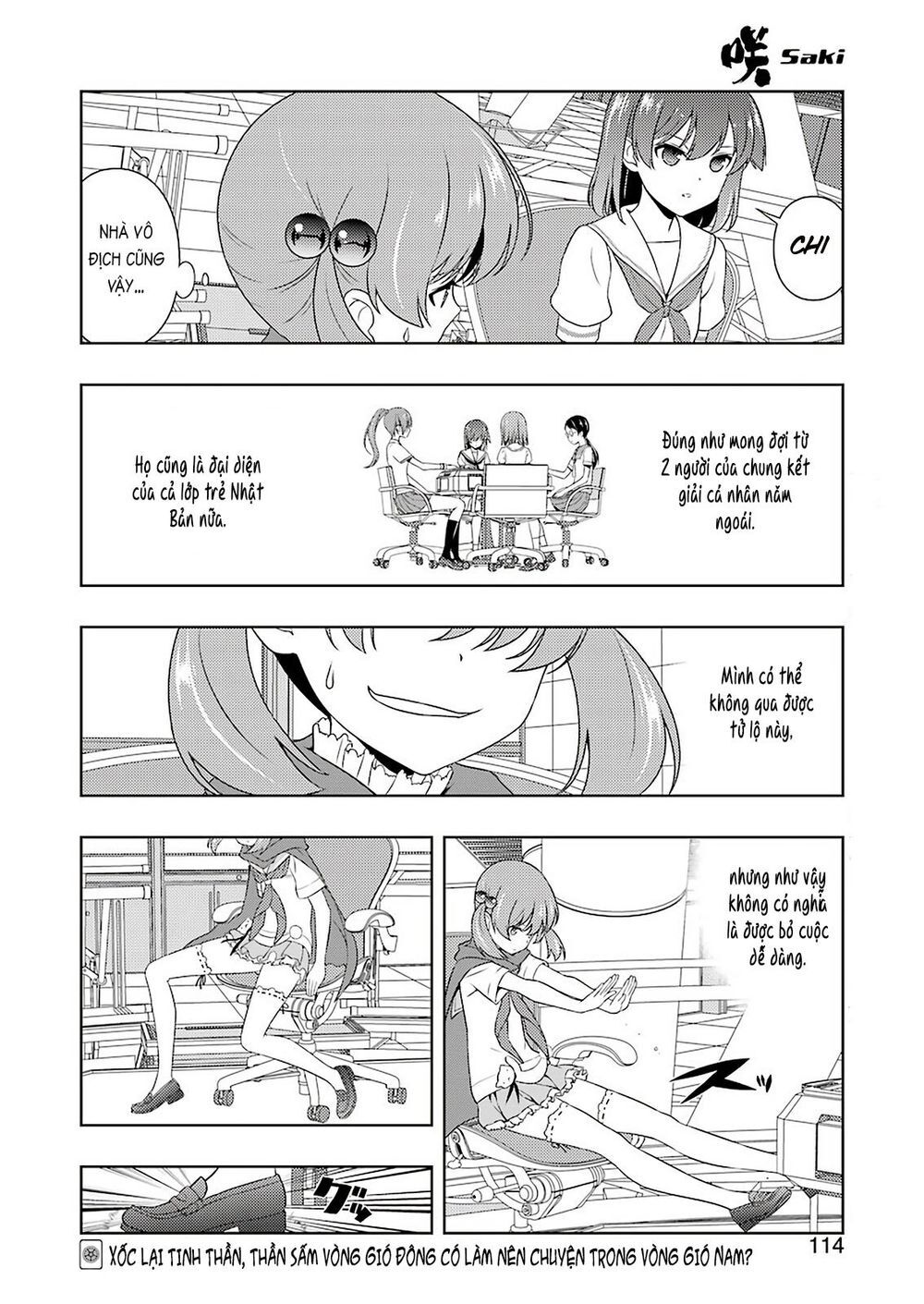 Saki Chapter 208 - Trang 2