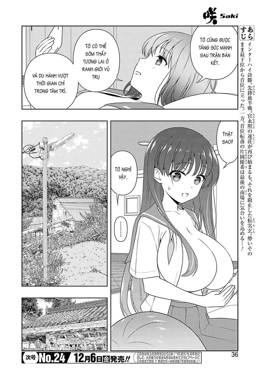 Saki Chapter 210 - Trang 2