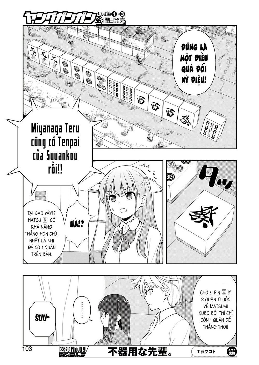 Saki Chapter 214 - Trang 2