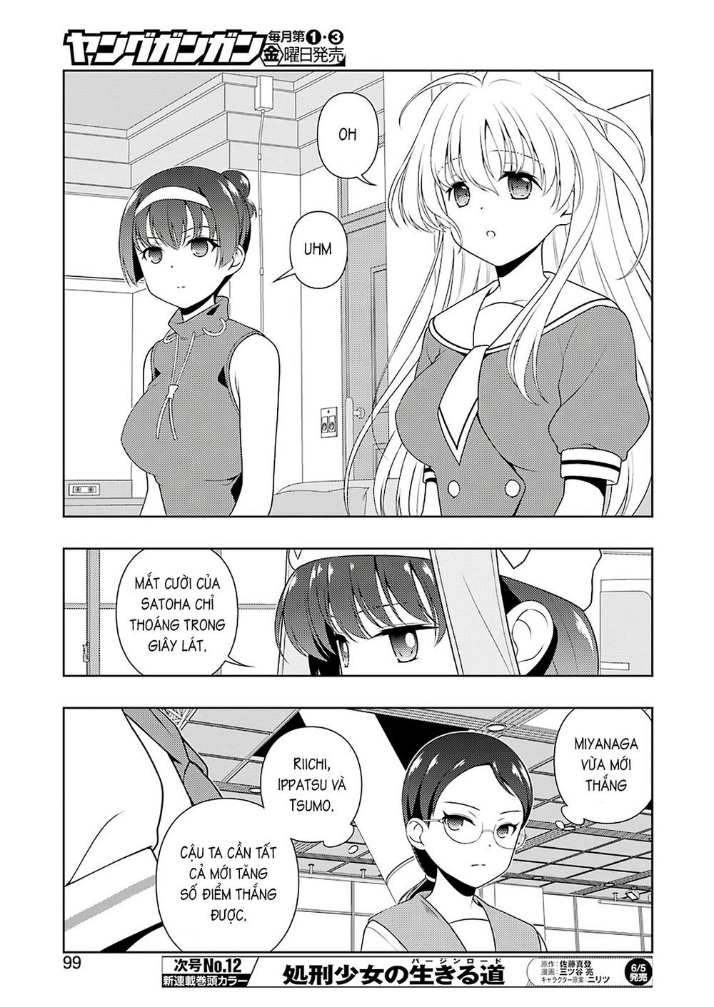 Saki Chapter 216 - Trang 2