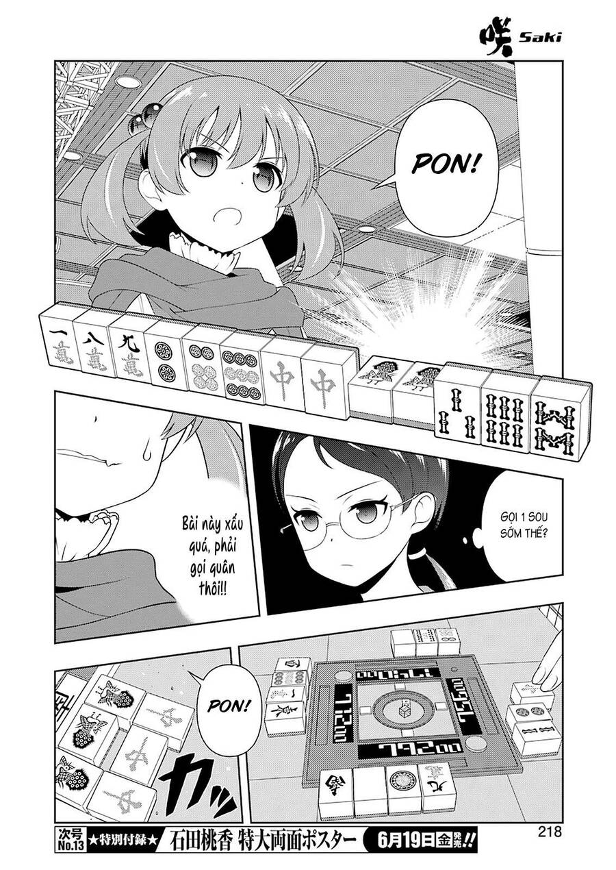 Saki Chapter 217 - Trang 2