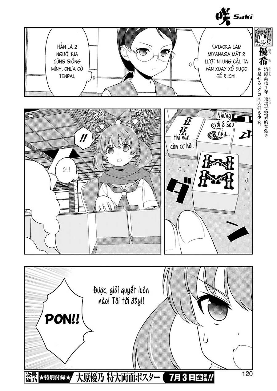 Saki Chapter 218 - Trang 2