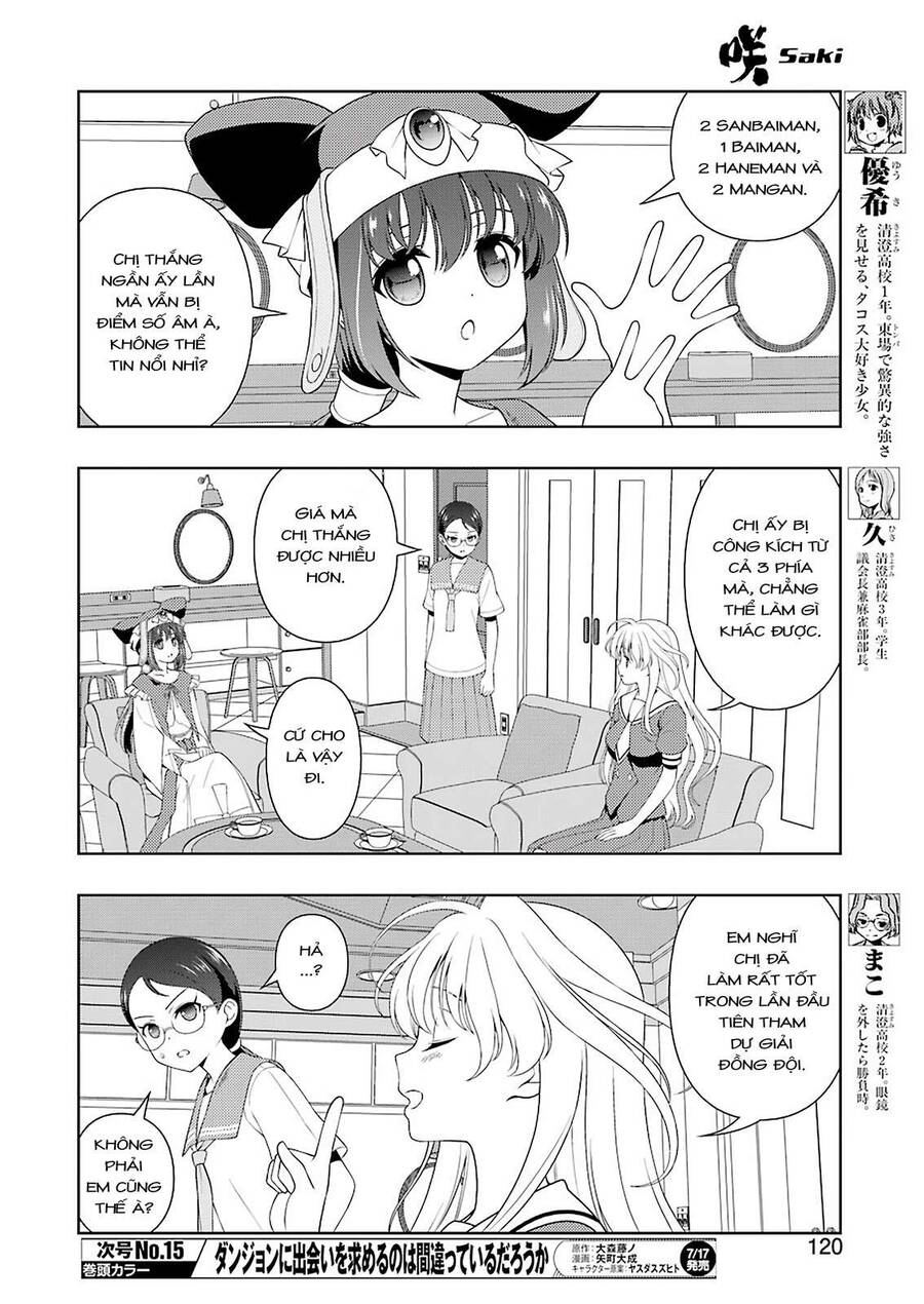 Saki Chapter 219 - Trang 2