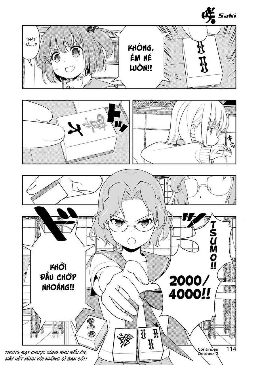 Saki Chapter 223 - Trang 2