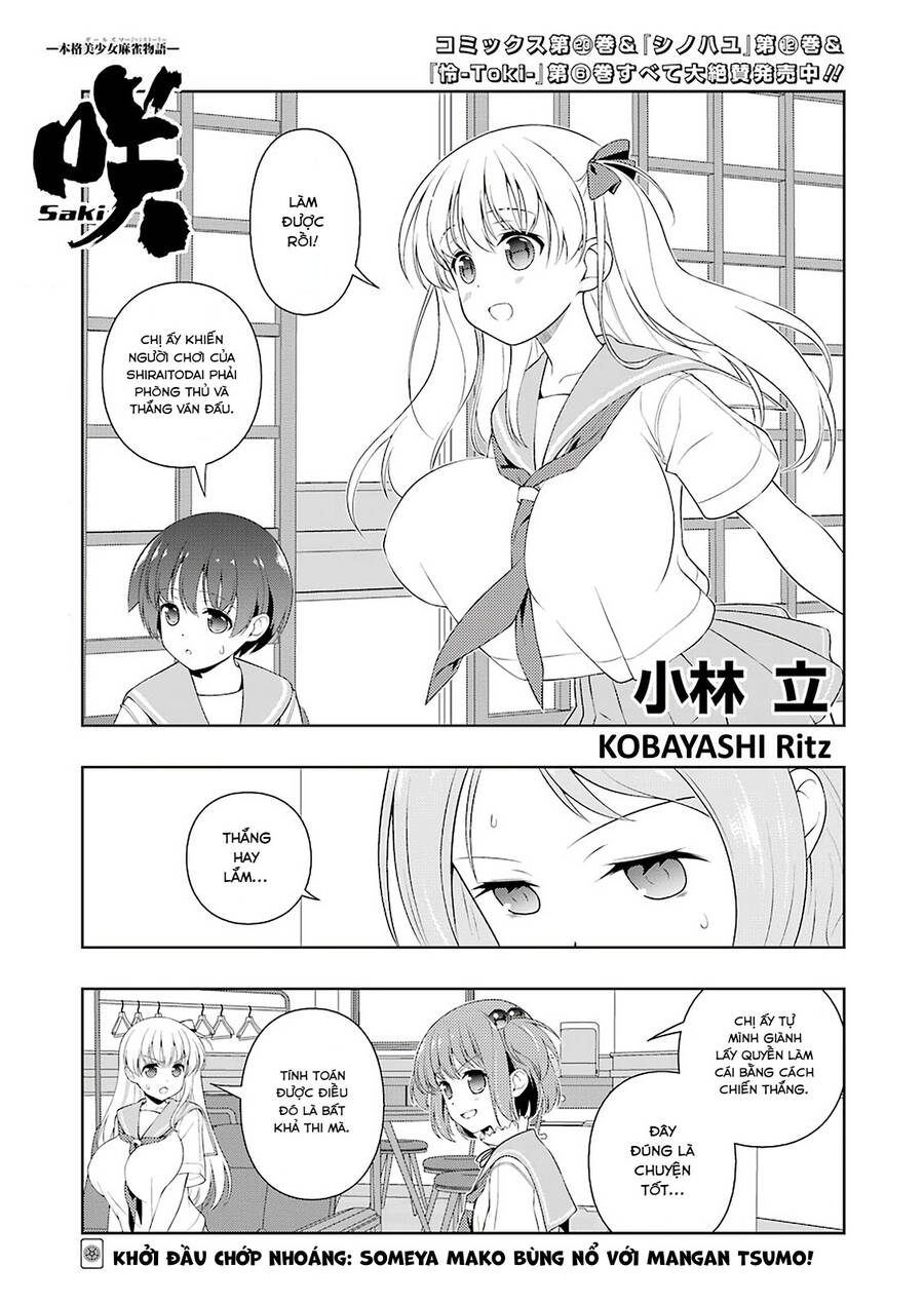 Saki Chapter 224 - Trang 2