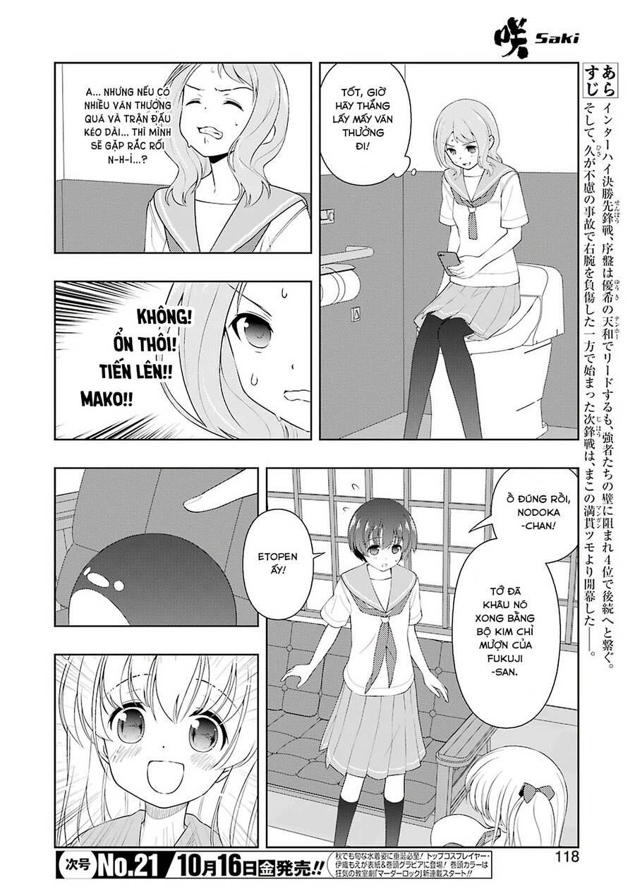 Saki Chapter 224 - Trang 2
