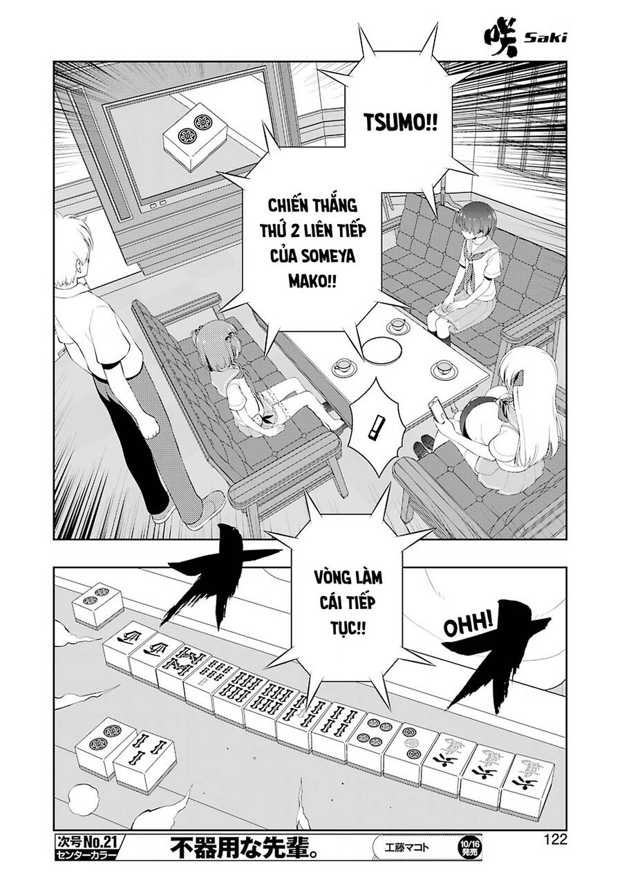 Saki Chapter 224 - Trang 2
