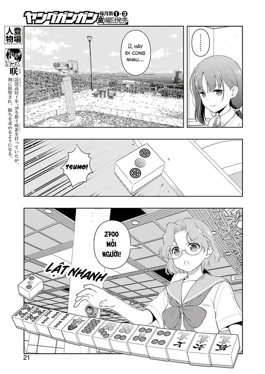 Saki Chapter 225 - Trang 2